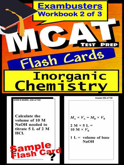 Title details for MCAT Test Inorganic Chemistry—Exambusters Flashcards—Workbook 2 of 3 by MCAT Exambusters - Available
